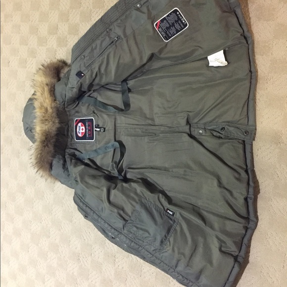 Pajar army green winter jacket - Picture 2 of 8